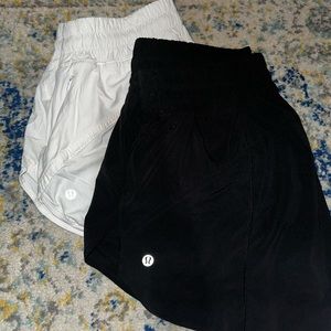 SOLD- Lululemon Track That HR Lined 3 inch shorts